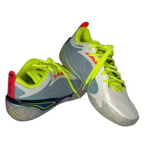 Puma All-Pro Nitro Elite Men 9.5 White Multi-Color Basketball Sneakers 311262-01